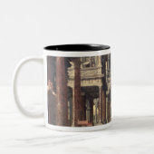 王SolomonおよびShebaの女王 ツートーンマグカップ (左)