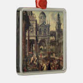 王SolomonおよびShebaの女王 メタルオーナメント (右)