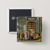 王SolomonおよびShebaの女王 缶バッジ (正面&裏面)