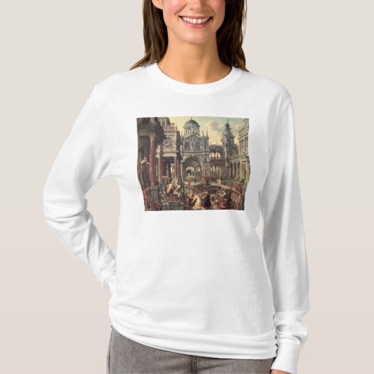 王SolomonおよびShebaの女王 Tシャツ (正面)