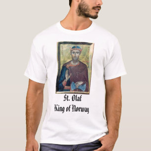 王St.オラフ、ノルウェーのSt.オラフ Tシャツ