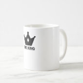 王Tシャツ コーヒーマグカップ (正面右)