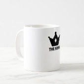 王Tシャツ コーヒーマグカップ (正面左)
