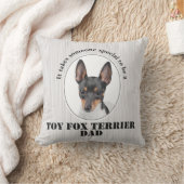 玩具キツネテリアパパ枕 クッション (ブランケット)