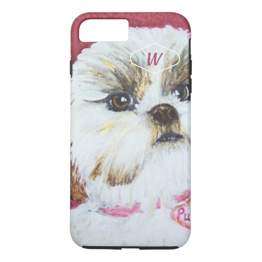 玩具シーズー(犬)TZUミックス Case-Mate iPhoneケース (裏面)