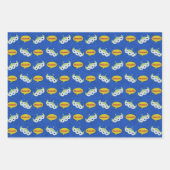 玩具パーティー包装紙セット ラッピングペーパーシート (正面2)