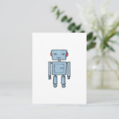 玩具ロボットはがき ポストカード (スタンド正面)