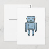 玩具ロボットはがき ポストカード (正面/裏面)