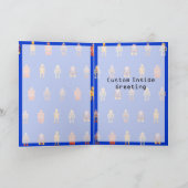 玩具ロボットカスタム用挨拶カード カード (内部)