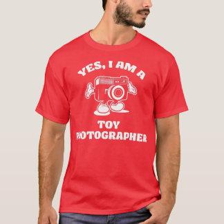 玩具写真小型フォトグラファーCamera Arti Tシャツ