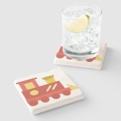 玩具列車 ストーンコースター (横)