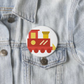 玩具列車 缶バッジ (インサイチュ)
