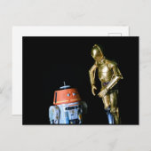 玩具撮クール影ロボット シーズンポストカード (正面/裏面)