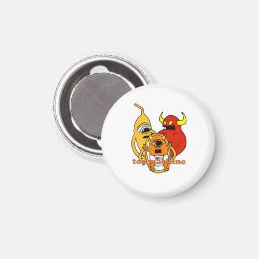 玩具機 マグネット (正面/裏面)