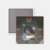 玩具製マグネット マグネット (正面/裏面)