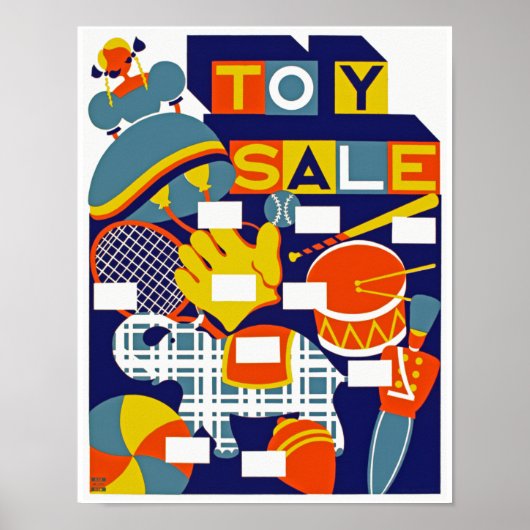 玩具販売 ポスター (正面)