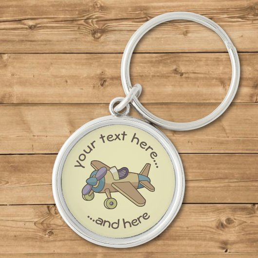 玩具飛行機 キーホルダー