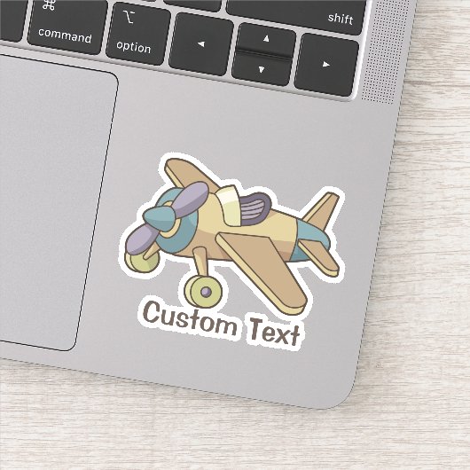 玩具飛行機 シール (詳細)