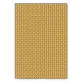 珊瑚および海軍庭のテーブル数カード テーブルナンバー (裏面)