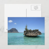 珊瑚で構成された結晶岩 ポストカード (正面/裏面)