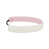 珊瑚によって輪郭を描かれる矢パターン アスレチックヘッドバンド (左)