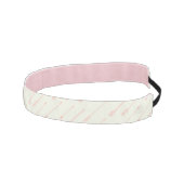 珊瑚によって輪郭を描かれる矢パターン アスレチックヘッドバンド (右)