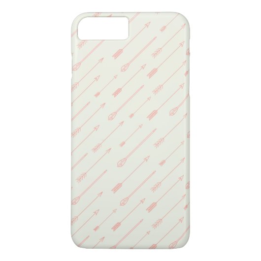 珊瑚によって輪郭を描かれる矢パターン Case-Mate iPhoneケース (裏面)