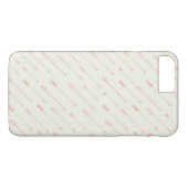 珊瑚によって輪郭を描かれる矢パターン Case-Mate iPhoneケース (裏面(横))