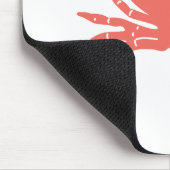 珊瑚のカニ マウスパッド (コーナー)