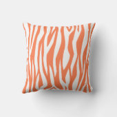 珊瑚のシマウマのプリント クッション (裏面)