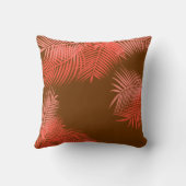 珊瑚のシュロの葉 クッション (裏面)