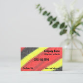 珊瑚のスネークスキン 名刺 (スタンド正面)