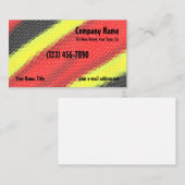 珊瑚のスネークスキン 名刺 (正面/裏面)