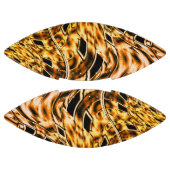 珊瑚の光の影で金ゴールドに捻れる アメリカンフットボール (パネル)