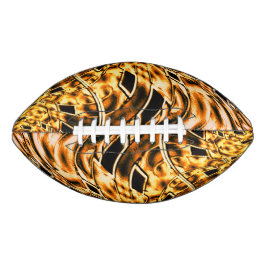 珊瑚の光の影で金ゴールドに捻れる アメリカンフットボール