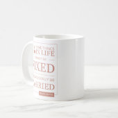 珊瑚の固定マグはあることができません コーヒーマグカップ (正面左)