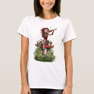 珊瑚の妖精の~の菓子のメロディー Tシャツ