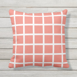 珊瑚の屋外の枕-格子点検 クッション