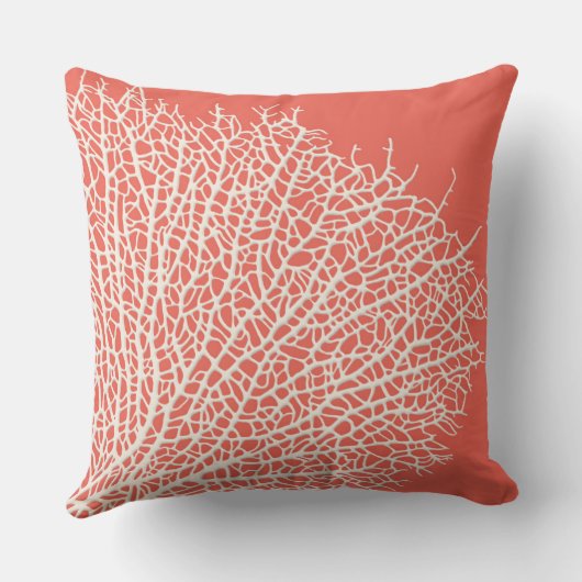 珊瑚の枝装飾用クッション クッション (裏面)