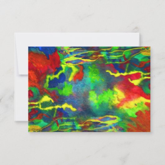 "珊瑚の潮"郵便はがき カード (正面)