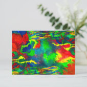 "珊瑚の潮"郵便はがき カード (スタンド正面)