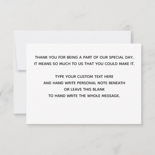 珊瑚の真新しい旅行テーマは感謝していしています サンキューカード (裏面)