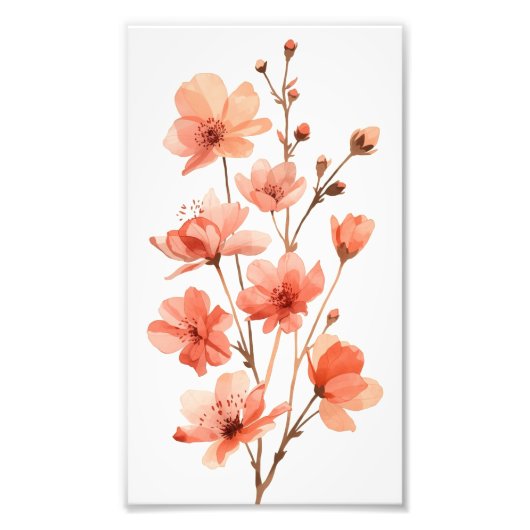 珊瑚の花の夢 フォトプリント            (正面)