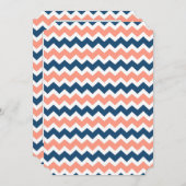 珊瑚の青く航海のでカスタムな《キリスト教》洗礼式や命名式の招待状 招待状 (正面/裏面)