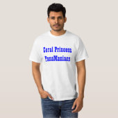 珊瑚のPrincessPanaManiacs Tシャツ (正面フル)