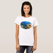 珊瑚海の熱帯魚 Tシャツ (正面フル)