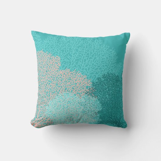 珊瑚海ファン クッション (正面)