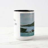 珊瑚湾聖ヨハネ ツートーンマグカップ (中央)