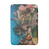 珊瑚礁のバス・マット バスマット (正面縦)