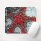 珊瑚礁のヒトデイバラの冠 マウスパッド (マウス)